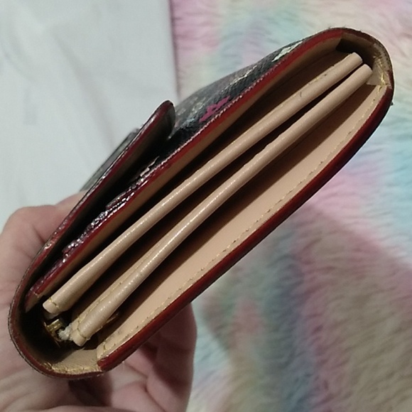 SALE! Auth Louis Vuitton Takashi Murakami Portefeiulle Sarah Collectible Wallet - Picture 3 of 14